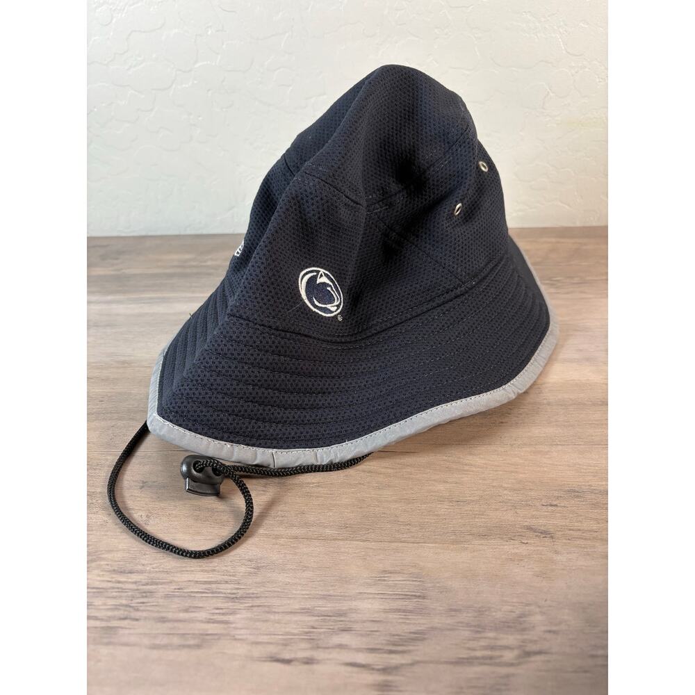 Penn State University New Era Blue Floppy Bucket Hat One‎ Size EUC